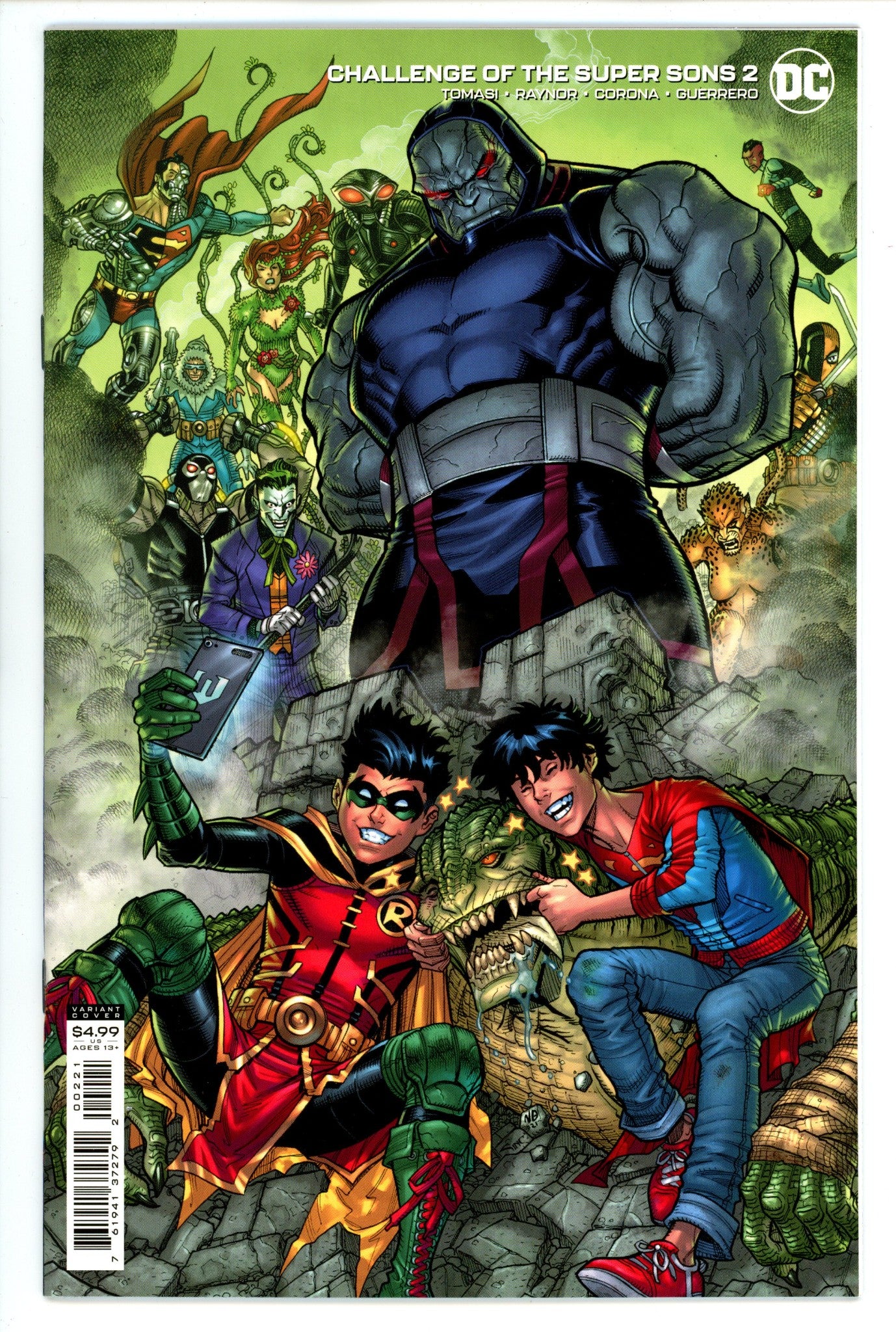 Challenge of the Super Sons 2 High Grade (2021) Bradshaw Variant 