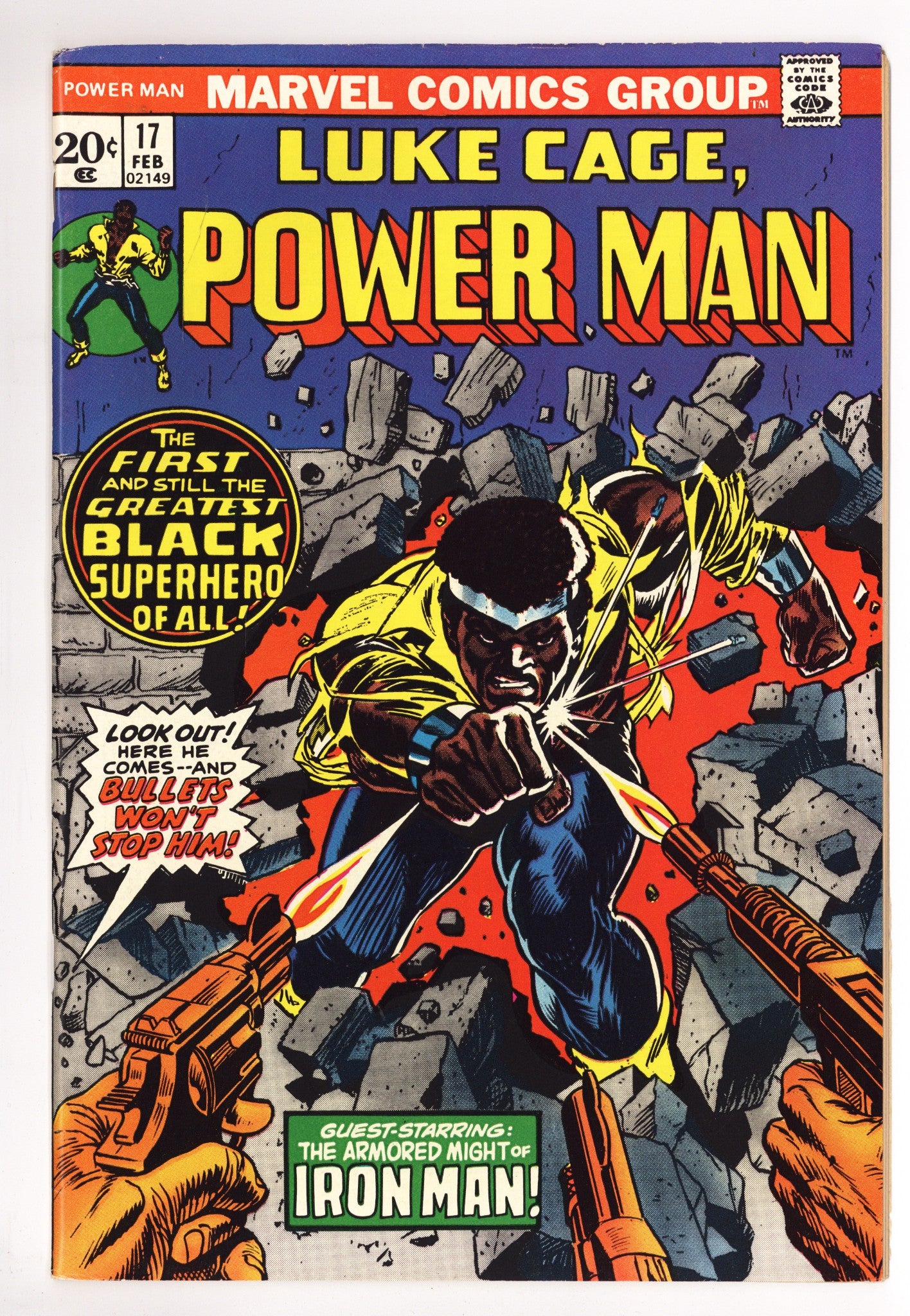 Power Man 17 VF- (7.5) (1974) 