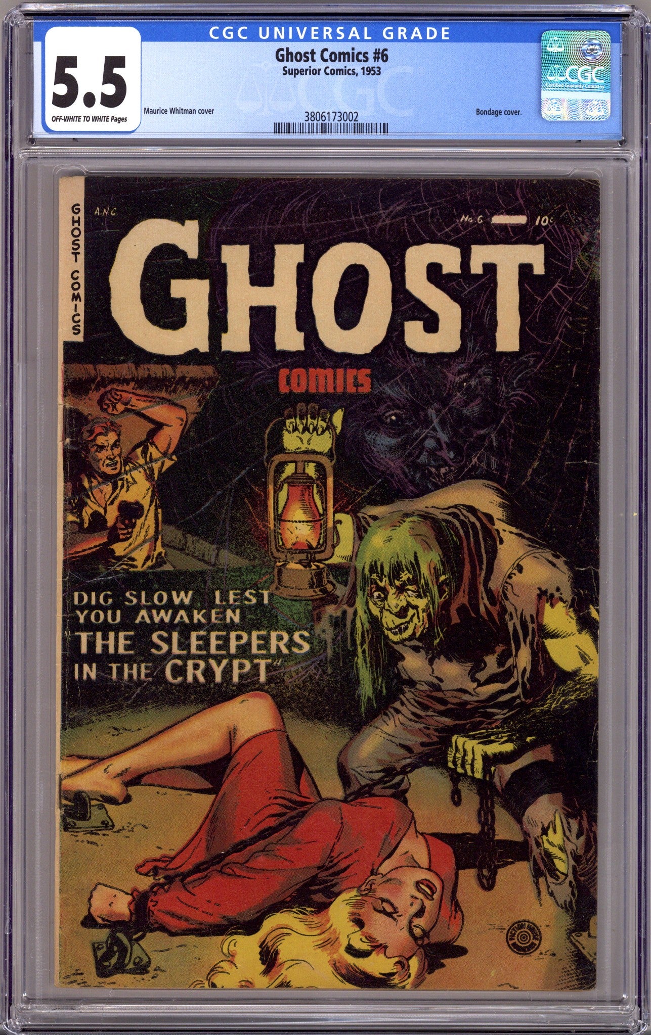 Ghost Comics 6 CGC 5.5 (FN-) (1953)