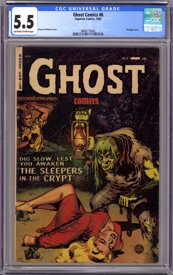 Ghost Comics 6 CGC 5.5 (FN-) (1953)