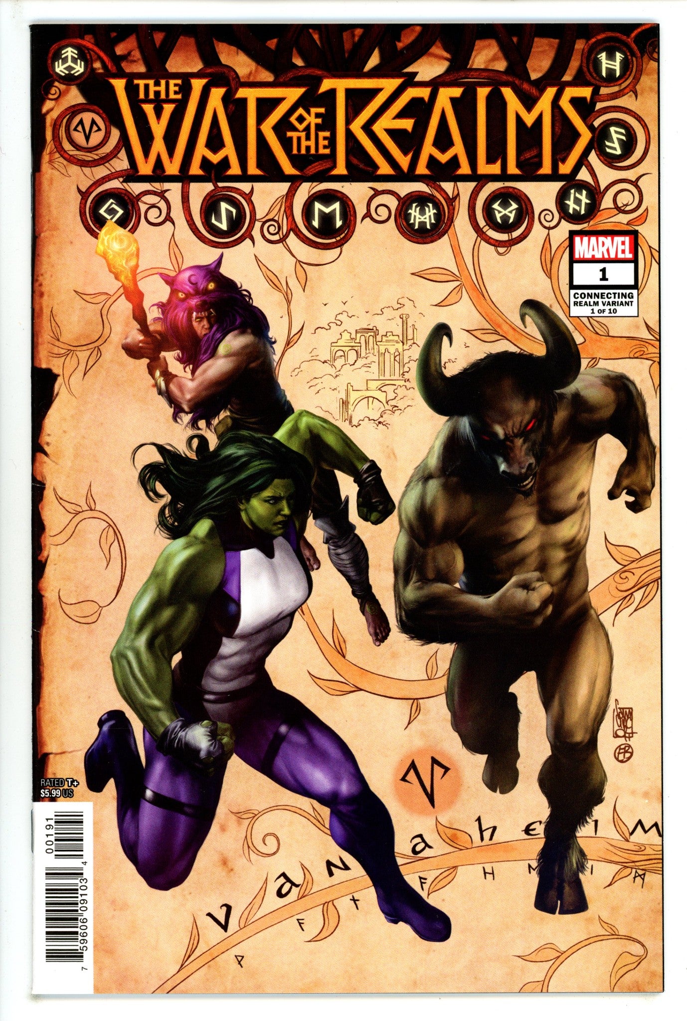 War of the Realms 1 Camuncoli Connecting Variant (2019)