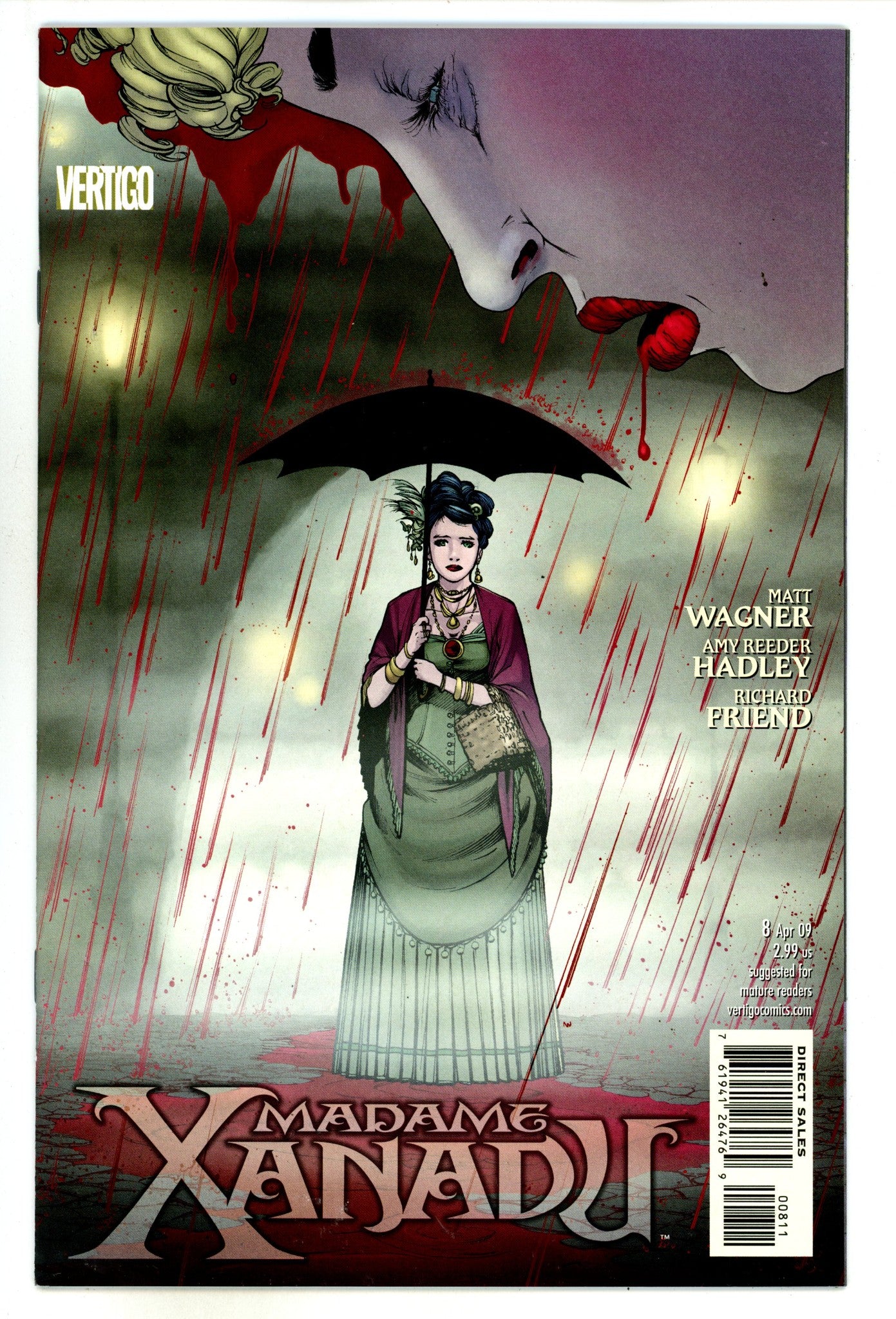 Madame Xanadu Vol 2 8 High Grade (2009) 