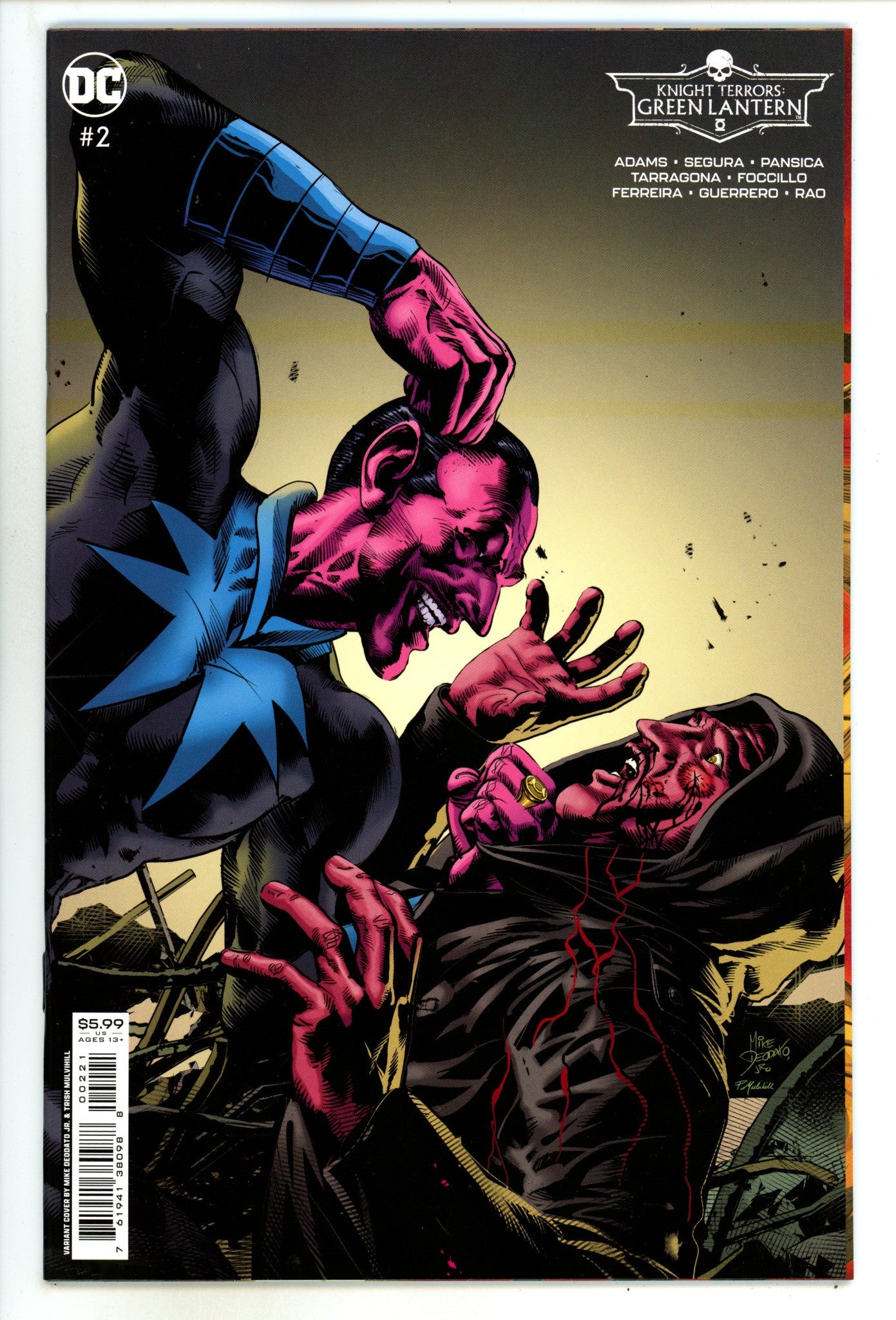 Knight Terrors: Green Lantern 2 High Grade (2023) Jr. Variant 