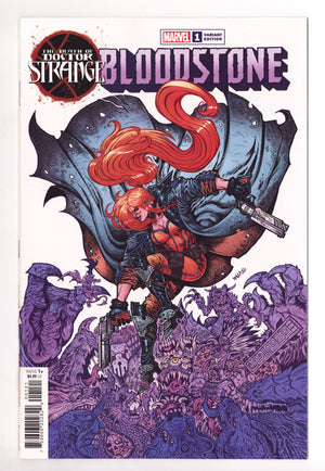 Death of Doctor Strange: Bloodstone   1  High Grade   (2022) Wolf     Variant