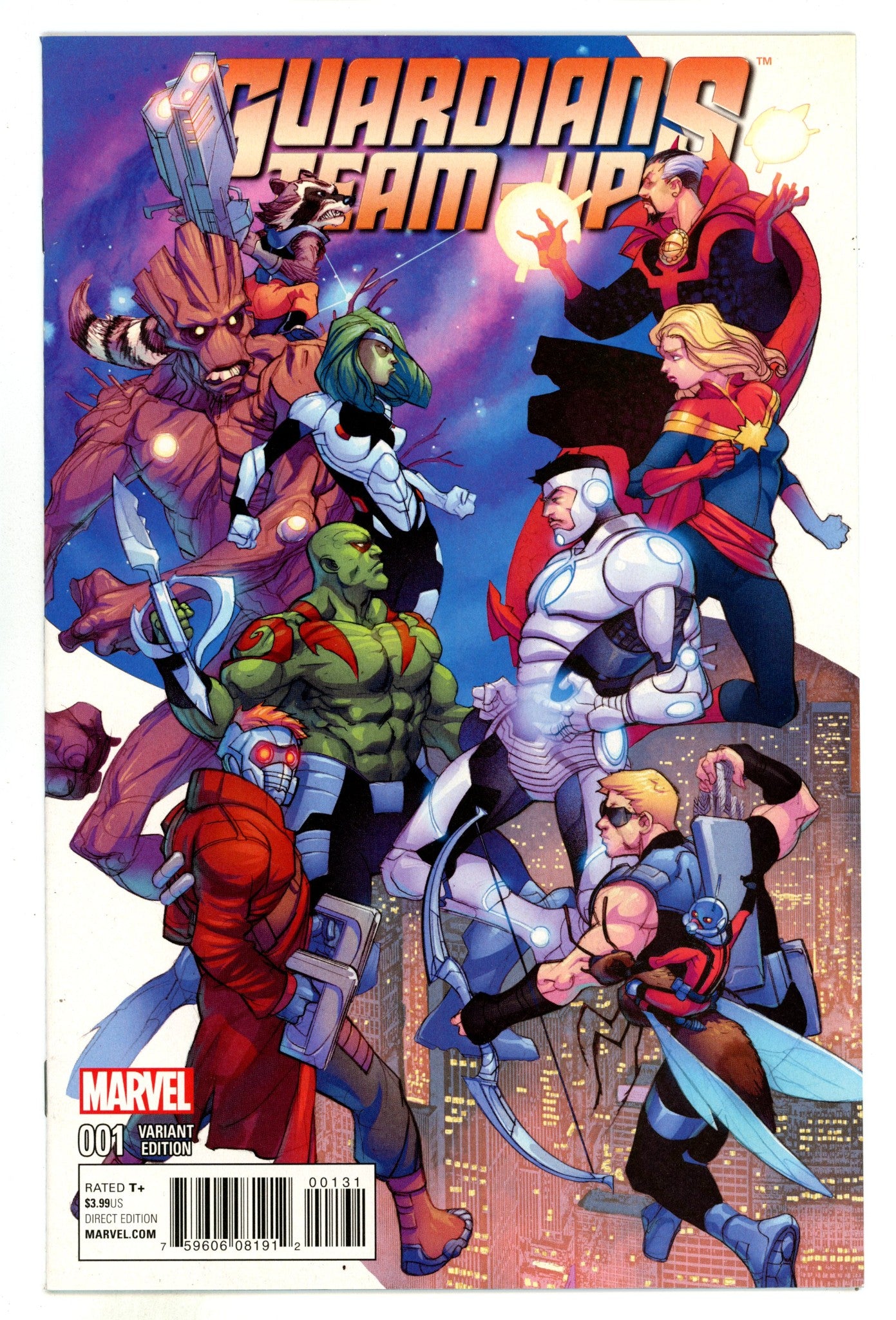 Guardians Team-Up 1 High Grade (2015) Ferry Incentive Variant 