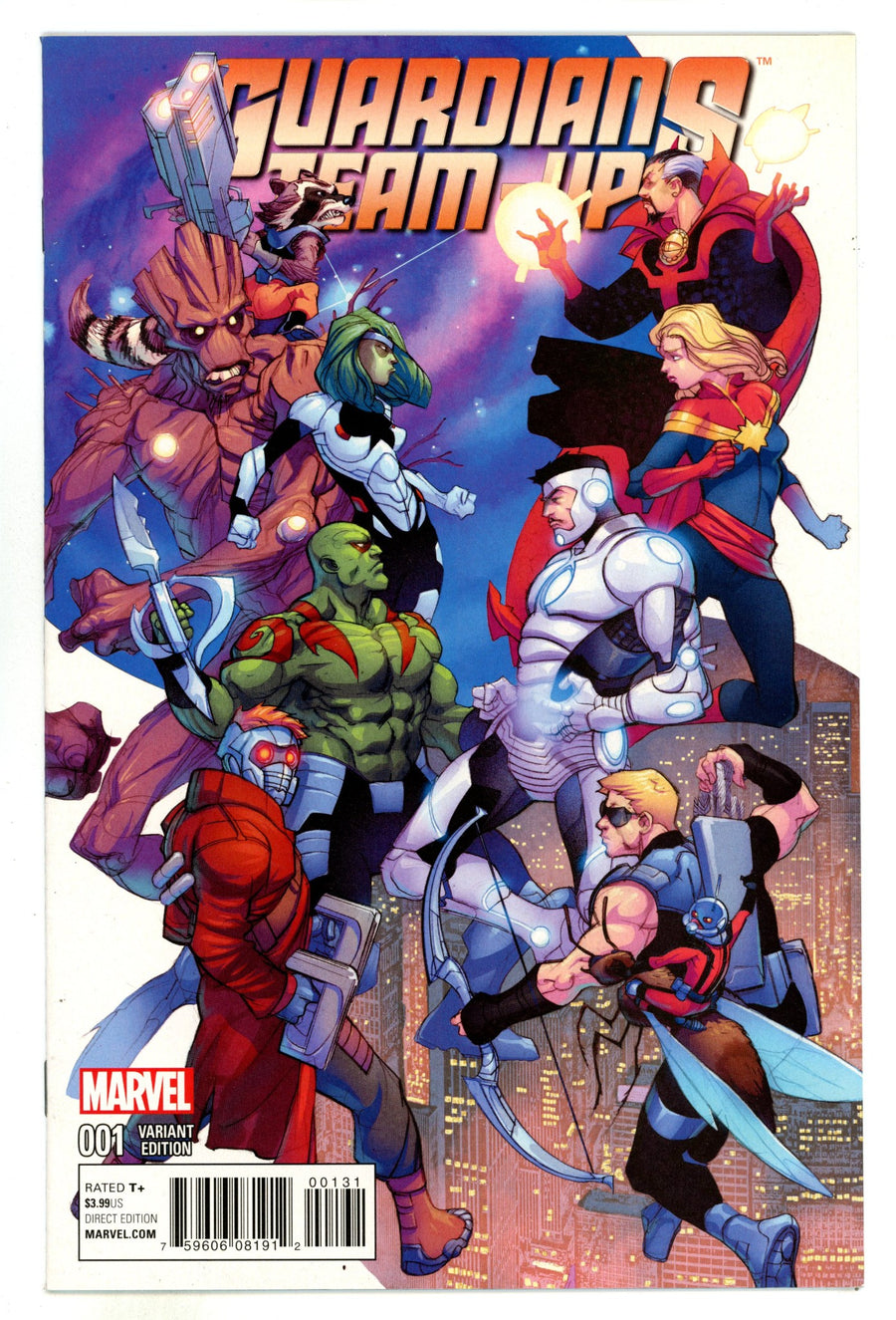 Guardians Team-Up 1 High Grade (2015) Ferry Incentive Variant 
