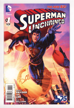 Superman Unchained 1 High Grade (2013) Booth Variant