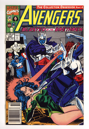 The Avengers Vol 1 337 High Grade (1991)