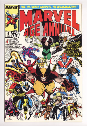 Marvel Age Annual 4 Mid Grade (1988)