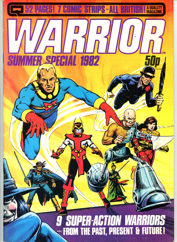 Warrior 4 FN/VF (7.0) (1982)