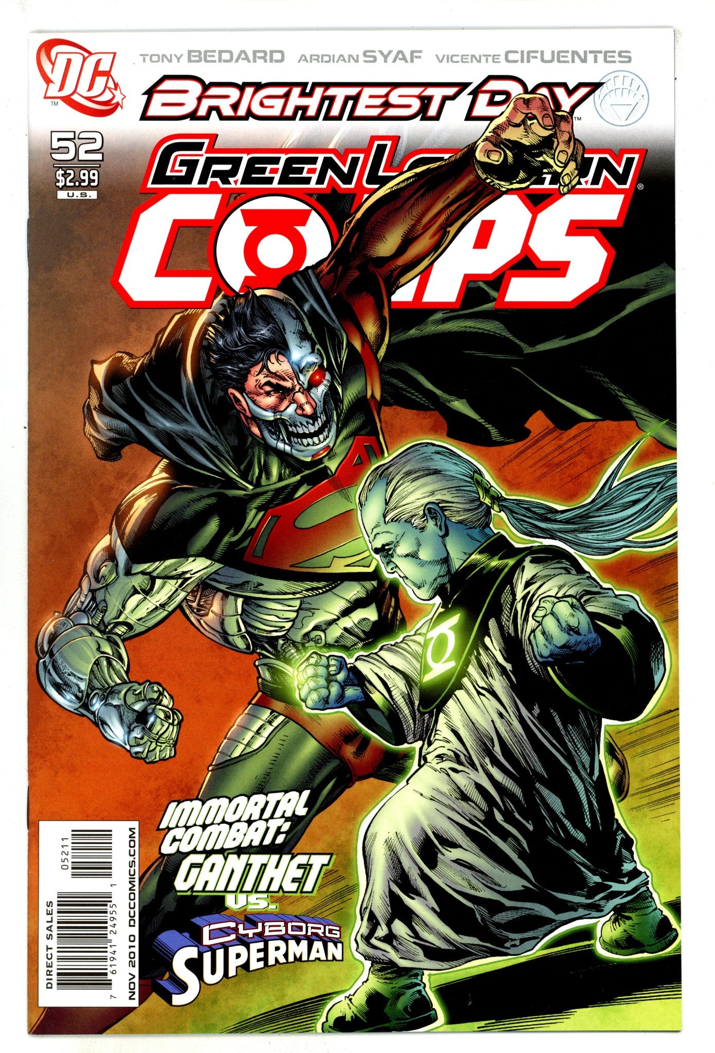 Green Lantern Corps Vol 1 52 High Grade (2010) 