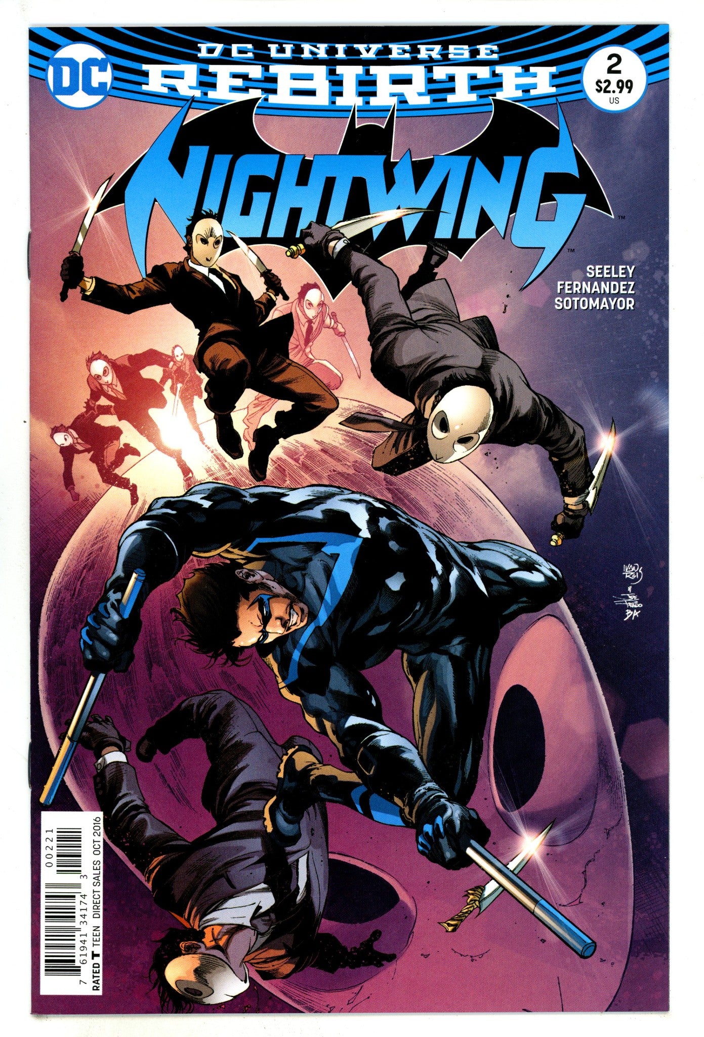 Nightwing Vol 4 2 High Grade (2016) Reis Variant 