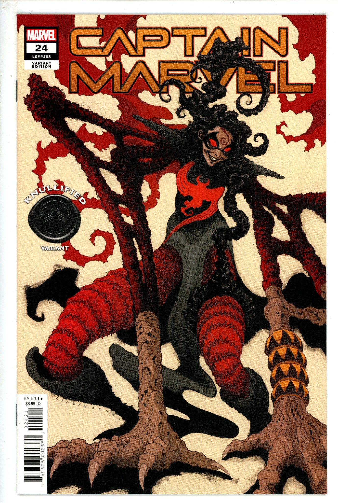 Captain Marvel Vol 11 24 (158) High Grade (2021) Moore Variant 