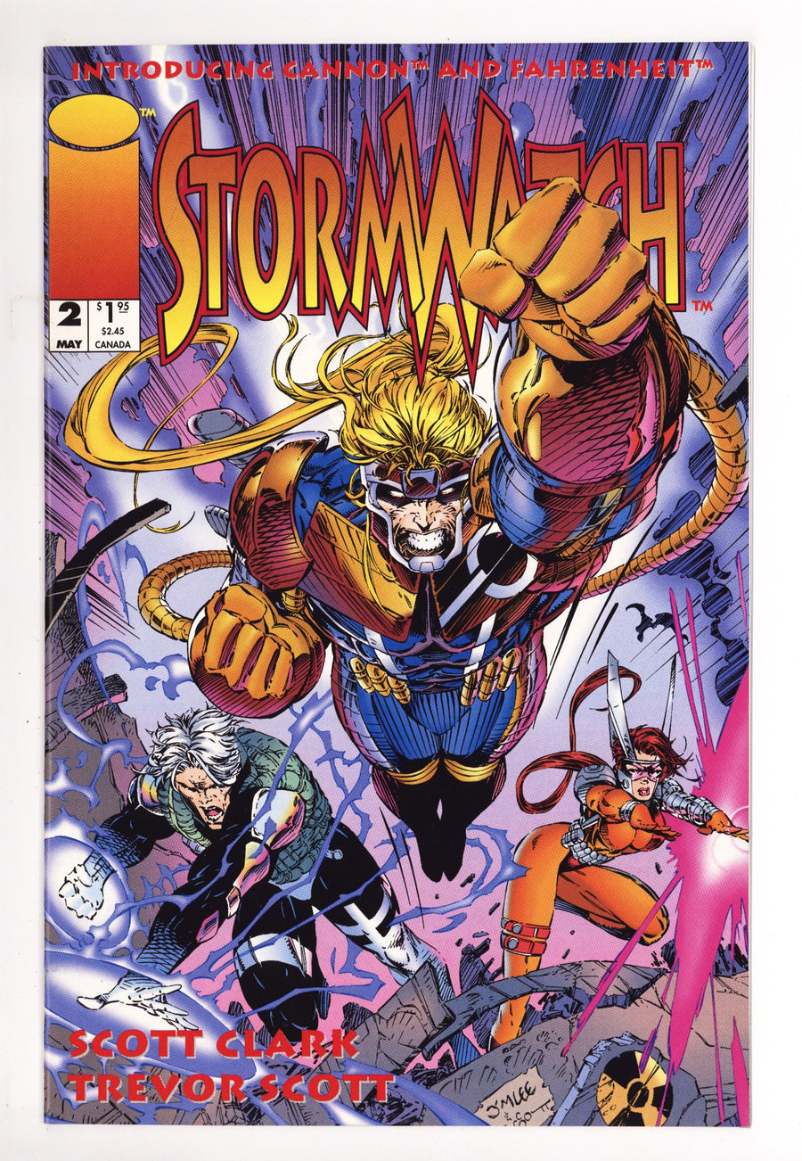 Stormwatch Vol 1 2 High Grade (1993) 
