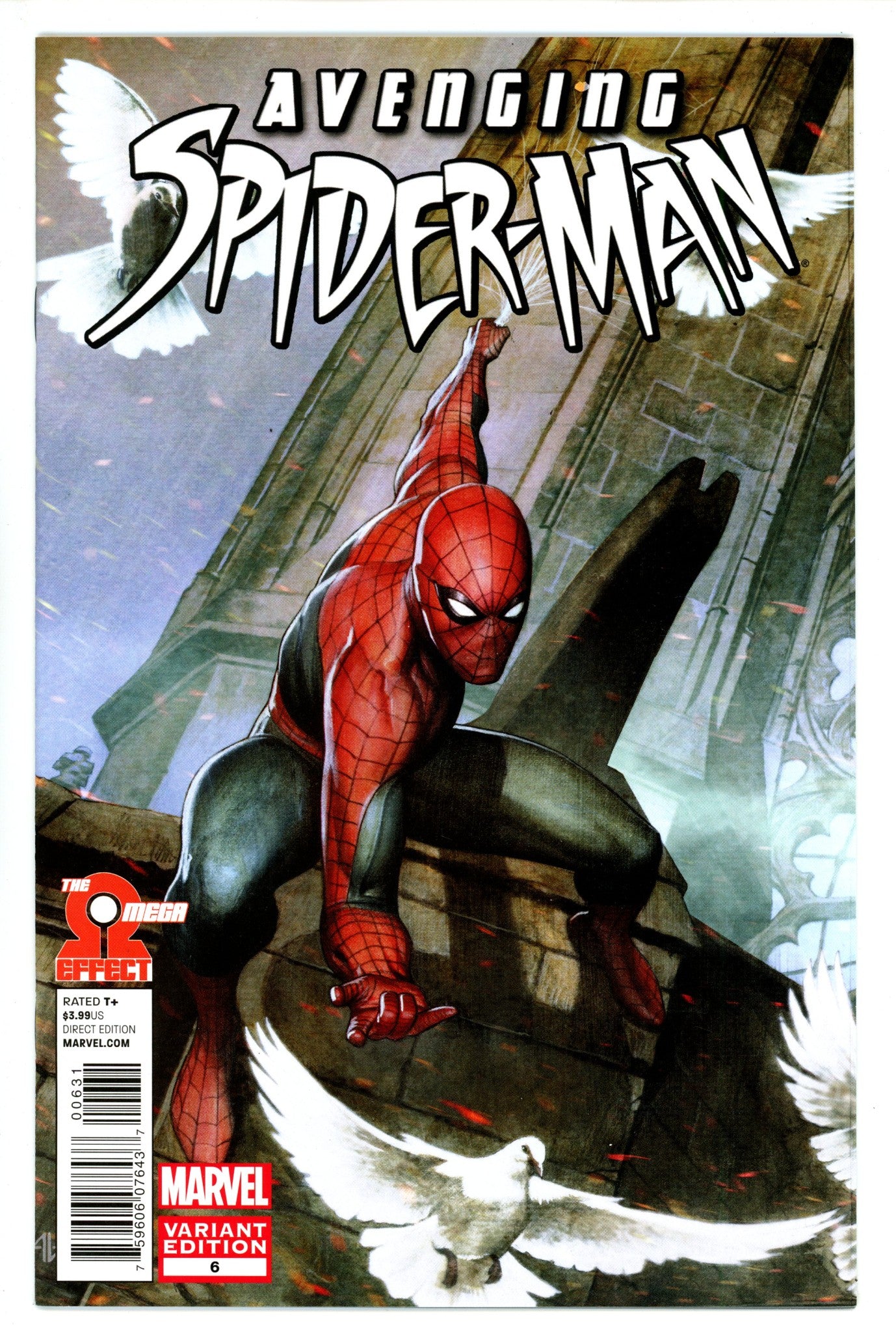 Avenging Spider-Man 6 NM- (9.2) (2012) Granov Incentive Variant 
