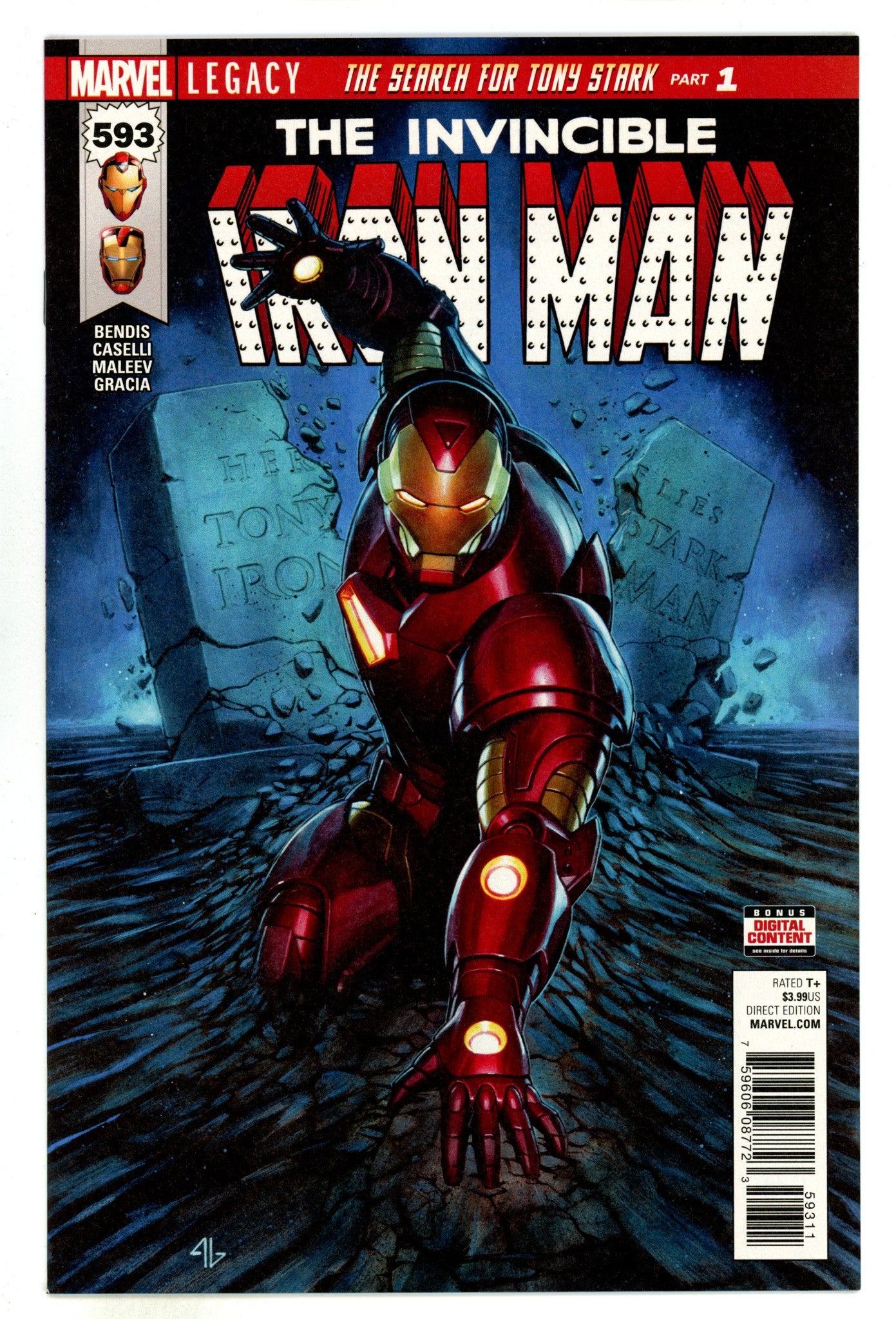 Invincible Iron Man Vol 3 593 High Grade (2017) 