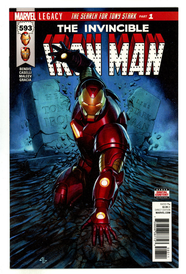 Invincible Iron Man Vol 3 593 High Grade (2017)