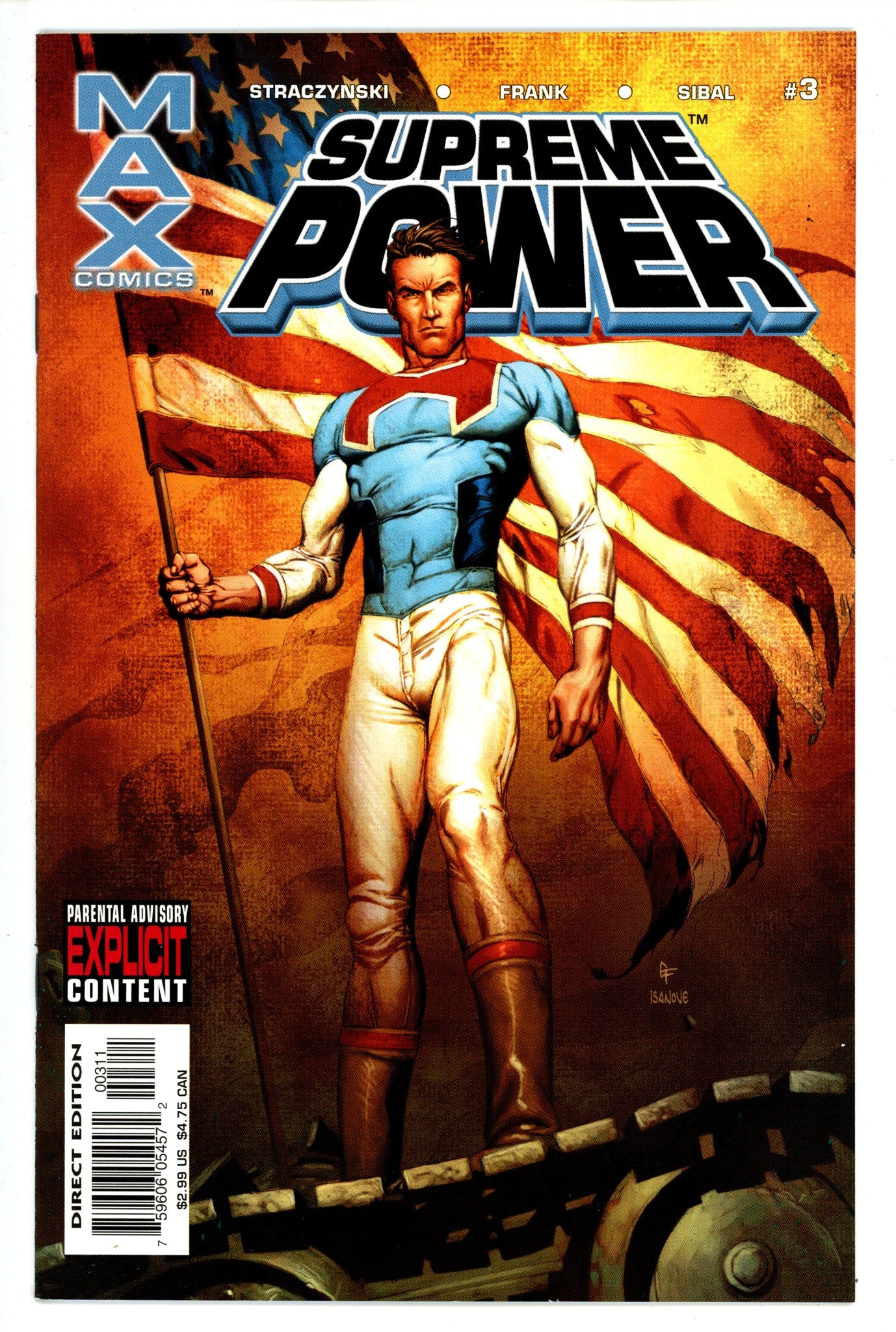 Supreme Power Vol 1 3 High Grade (2003) 