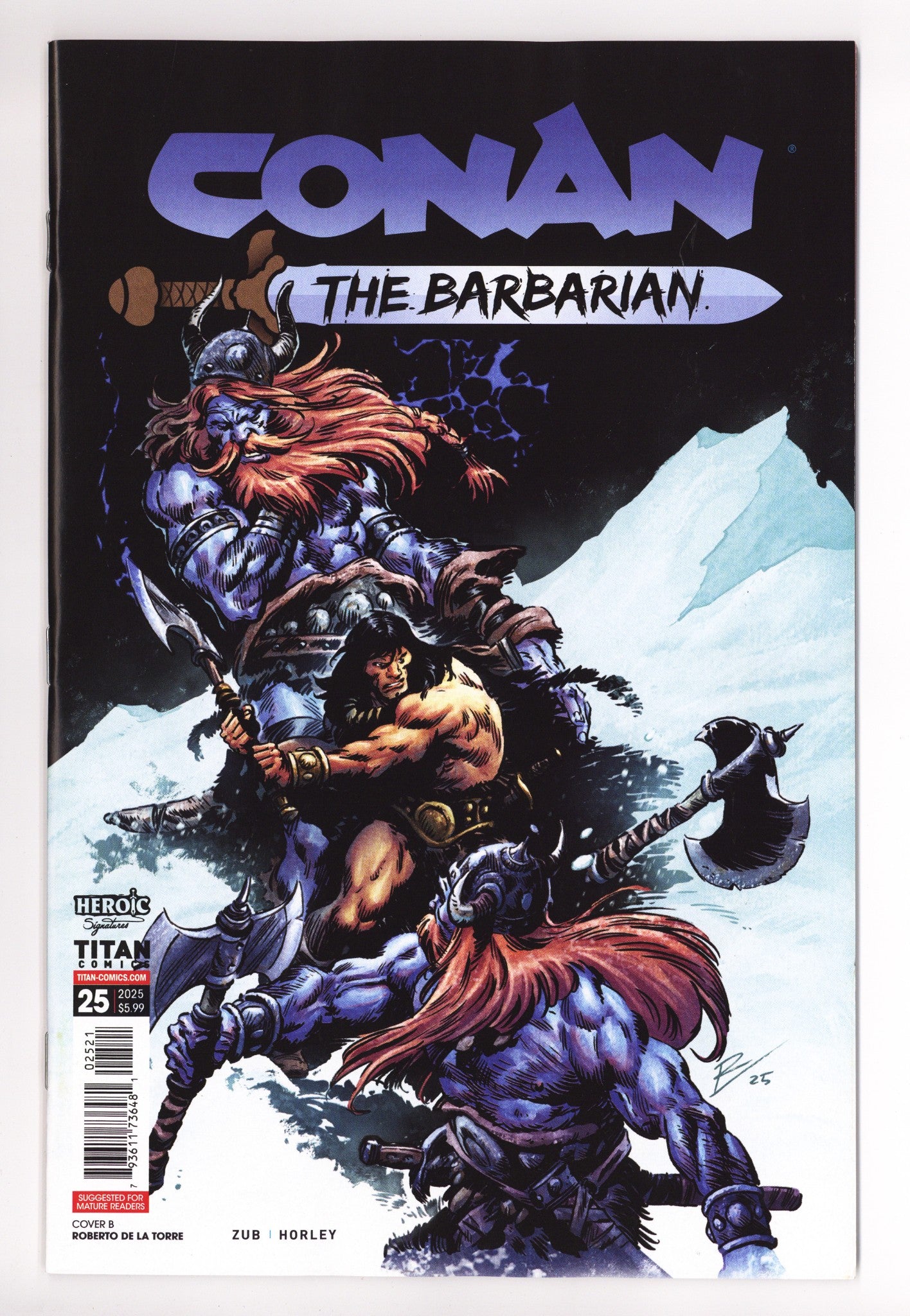 Conan The Barbarian 25 Torre Variant (2025)