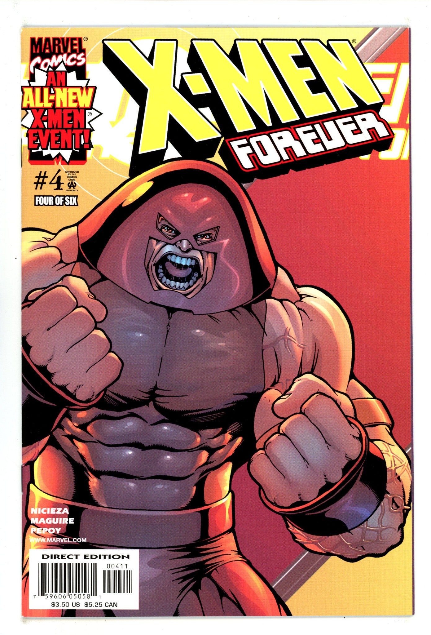 X-Men Forever Vol 1 4 High Grade (2001) 