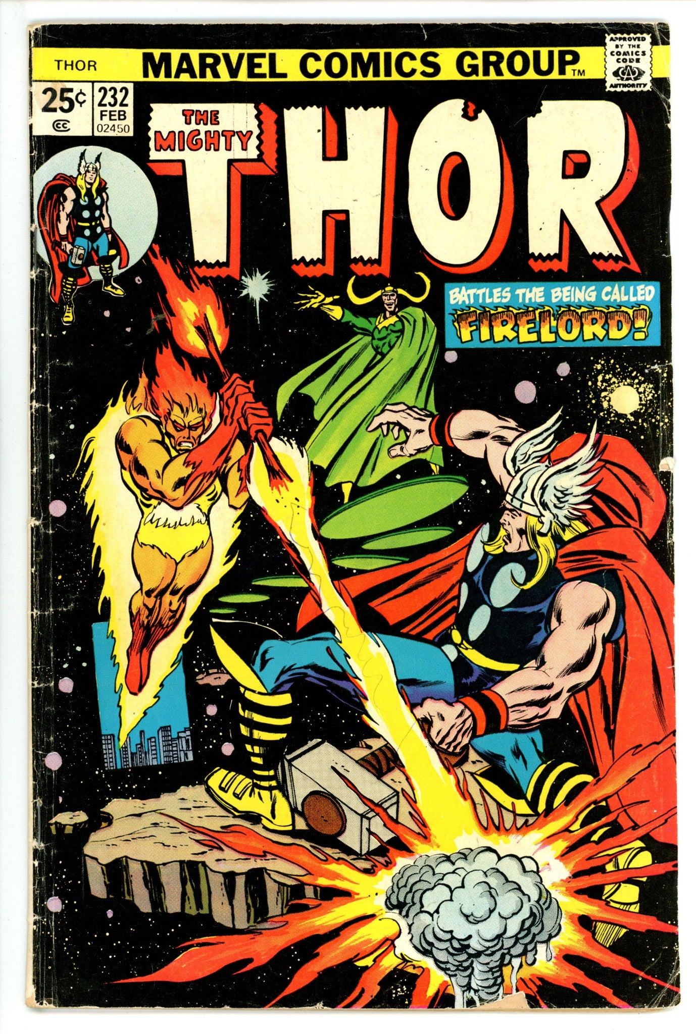 Thor Vol 1 232 GD/VG (1975)