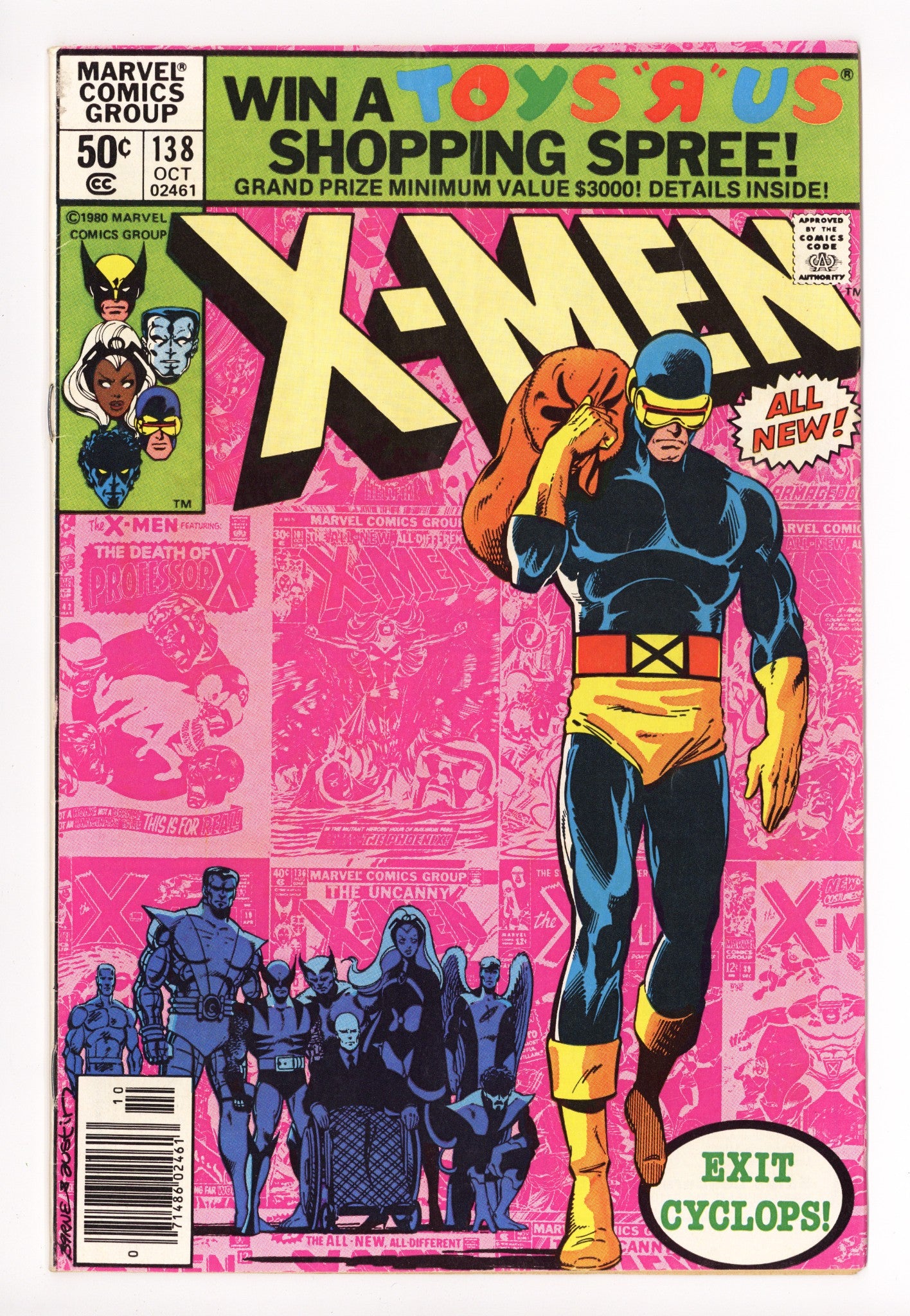 The X-Men Vol 1 138 VG- (3.5) (1980) Newsstand 