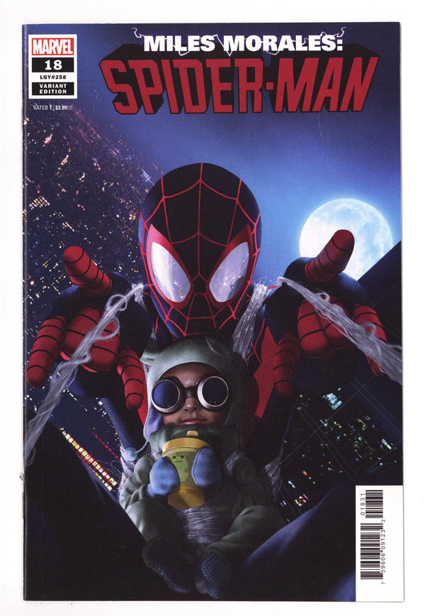 Miles Morales: Spider-Man Vol 1 18 (258) Mid Grade (2020) Rahzzah Variant