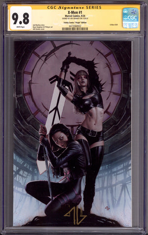 X-Men Vol 6 1 (301) CGC 9.8 (NM/M)   (2024) Granov Virgin   Exclusive Variant  Signed x1 Cover Adi Granov
