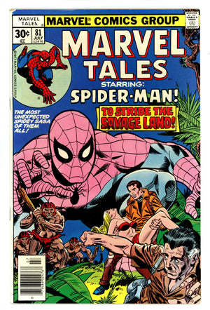 Marvel Tales Vol 2 81 Mid Grade (1977) 
