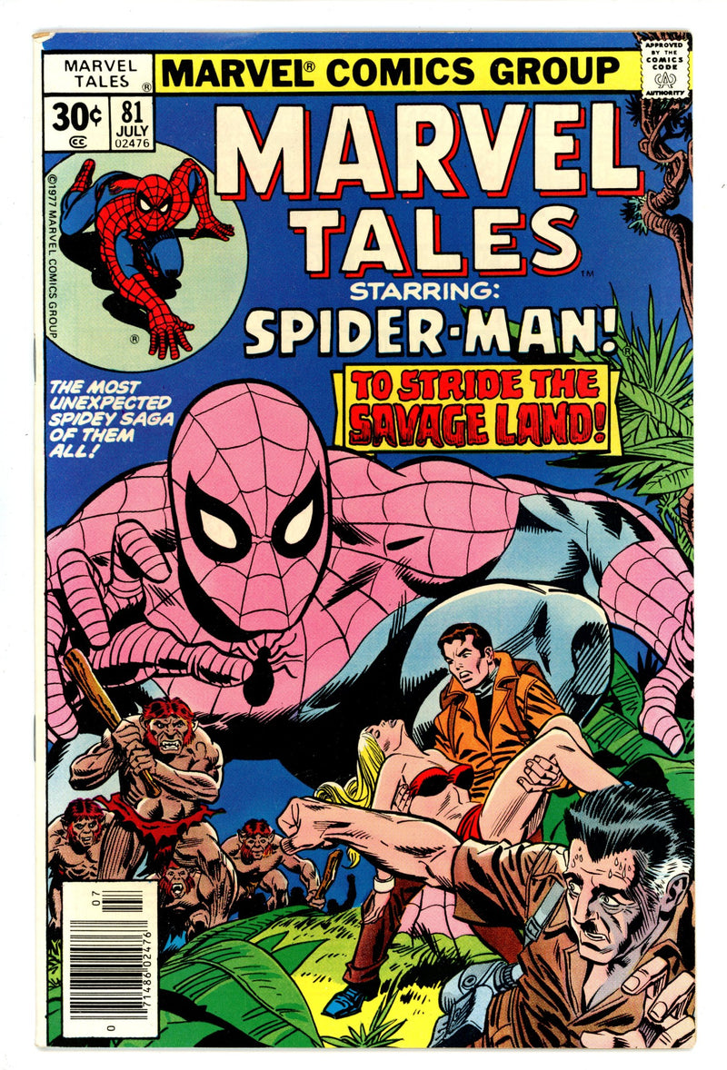 Marvel Tales Vol 2 81 Mid Grade (1977) 