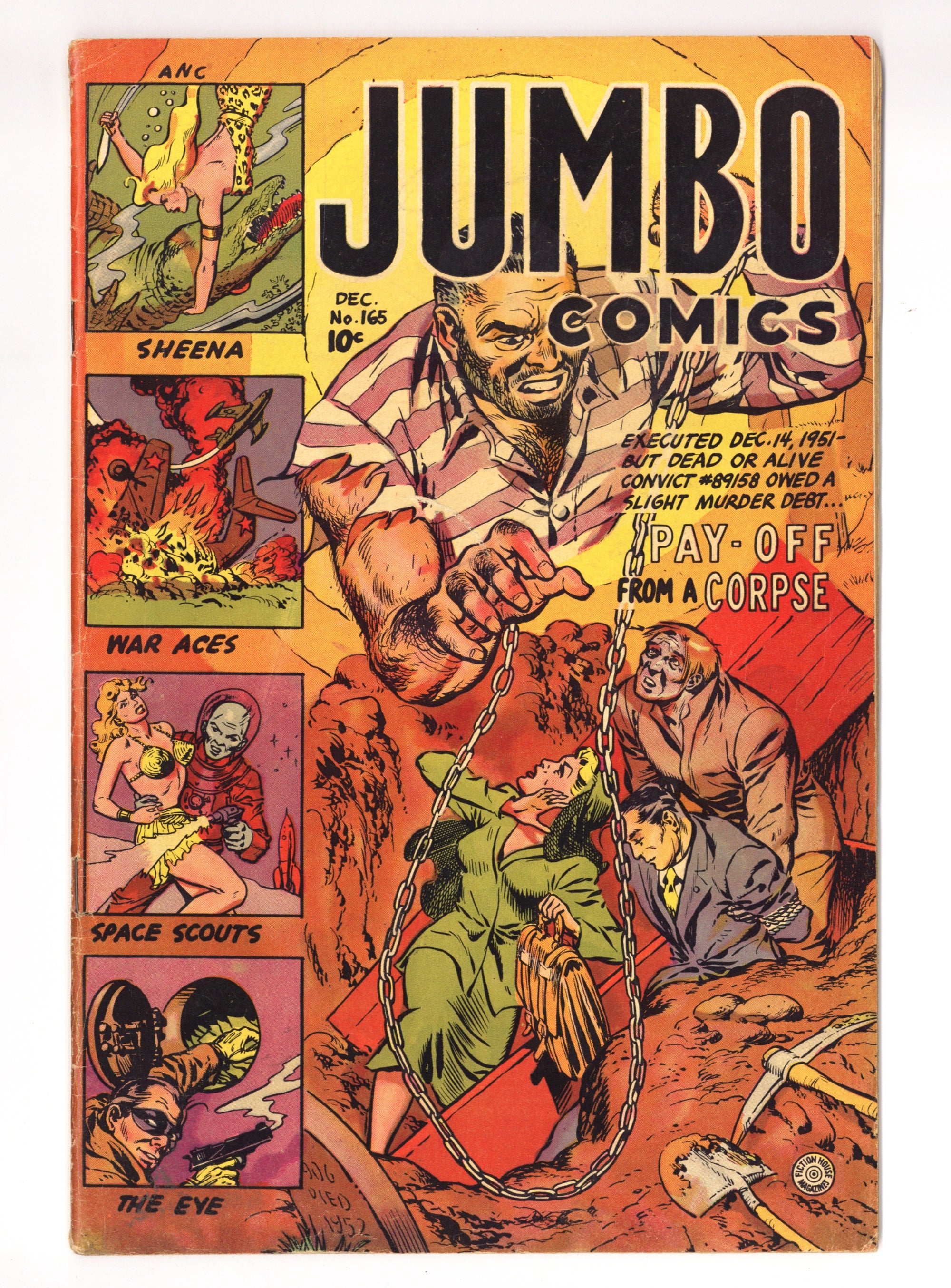 Jumbo Comics 165 VG+ (4.5) (1952) 