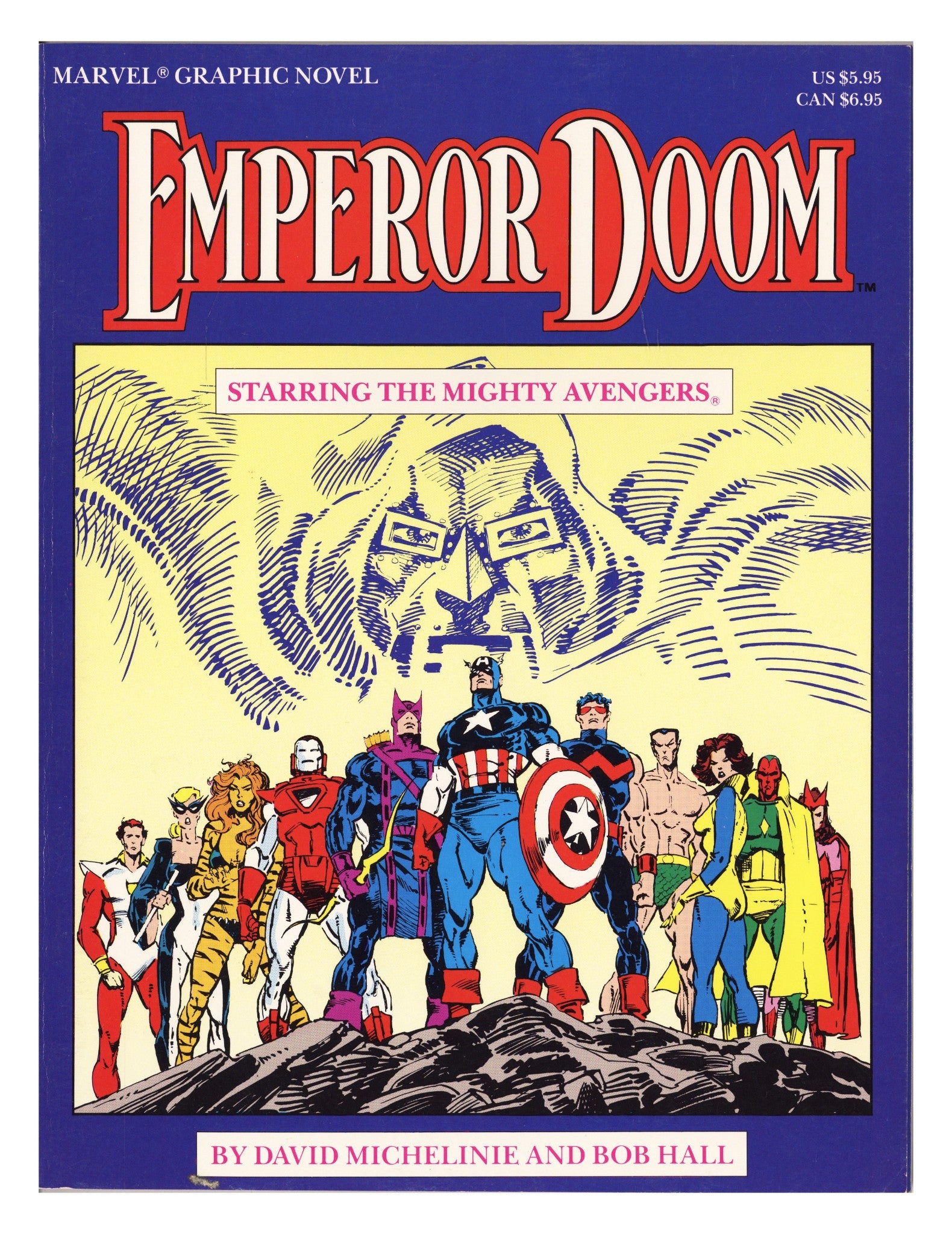 Marvel Graphic Novel 27 FN/VF (7.0) Emperor Doom (1987) 