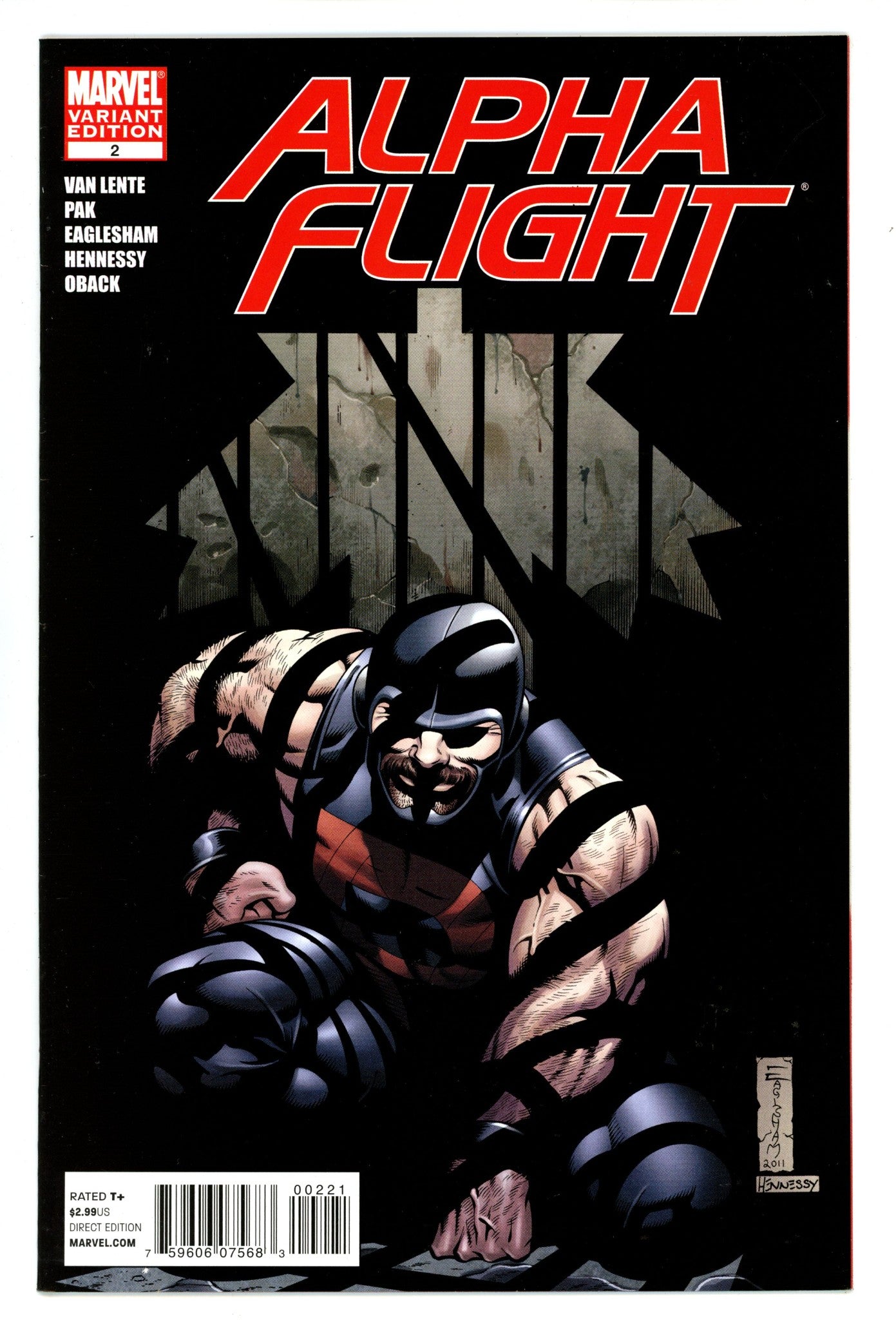 Alpha Flight Vol 4 2 High Grade (2011) Eaglesham Incentive Variant 