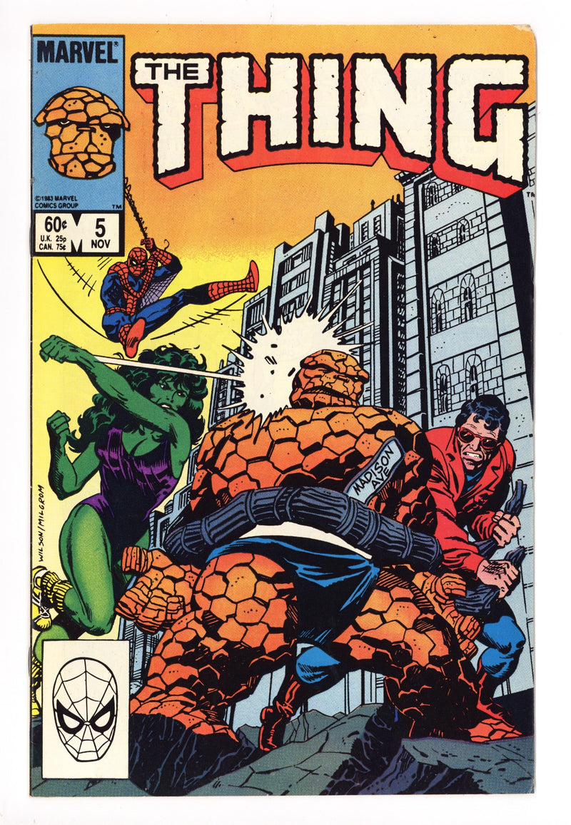 The Thing Vol 1 5 Mid Grade (1983) 