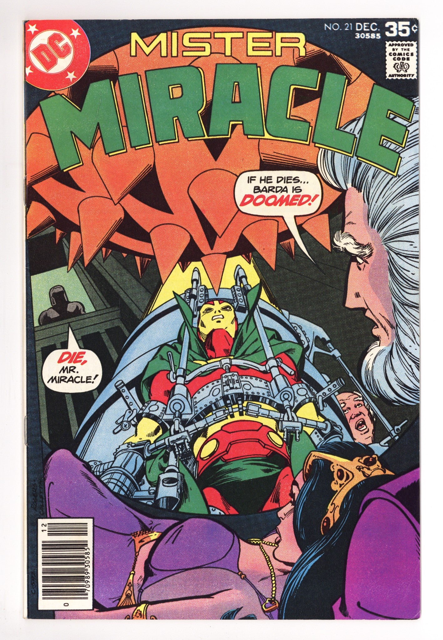 Mister Miracle Vol 1 21 Mid Grade (1977) 
