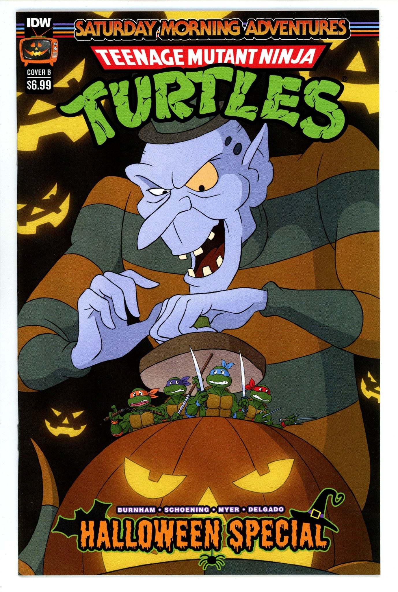 Teenage Mutant Ninja Turtles: Saturday Morning Adventures - Halloween Special [nn] High Grade (2023) Schoening Variant 