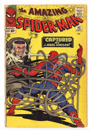 The Amazing Spider-Man Vol 1 25 GD+ (2.5) (1965) 
