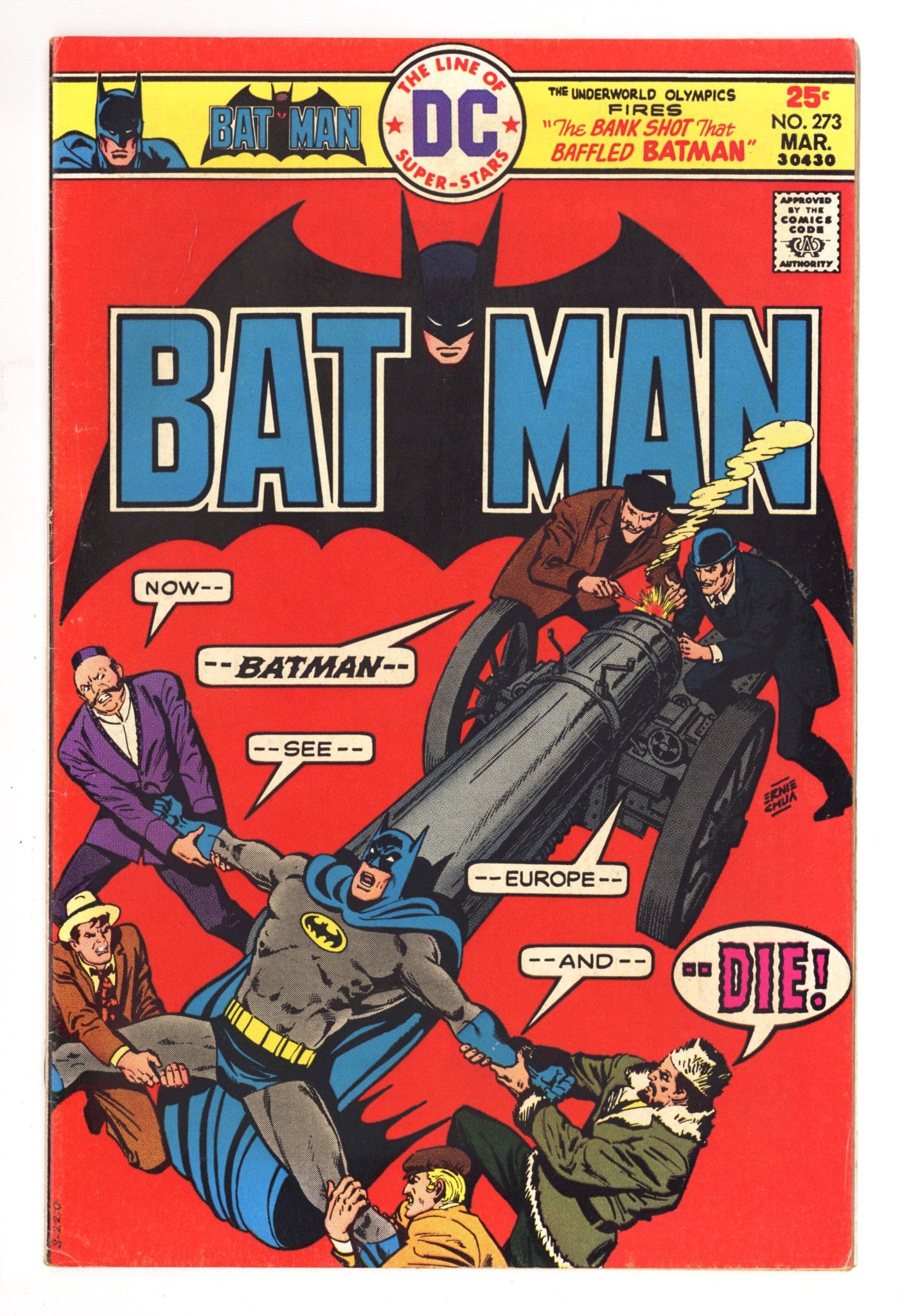 Batman Vol 1 273 VG+ (4.5) (1976) 
