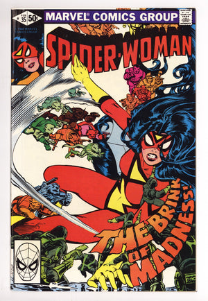 Spider-Woman Vol 1 35 Mid Grade (1981)