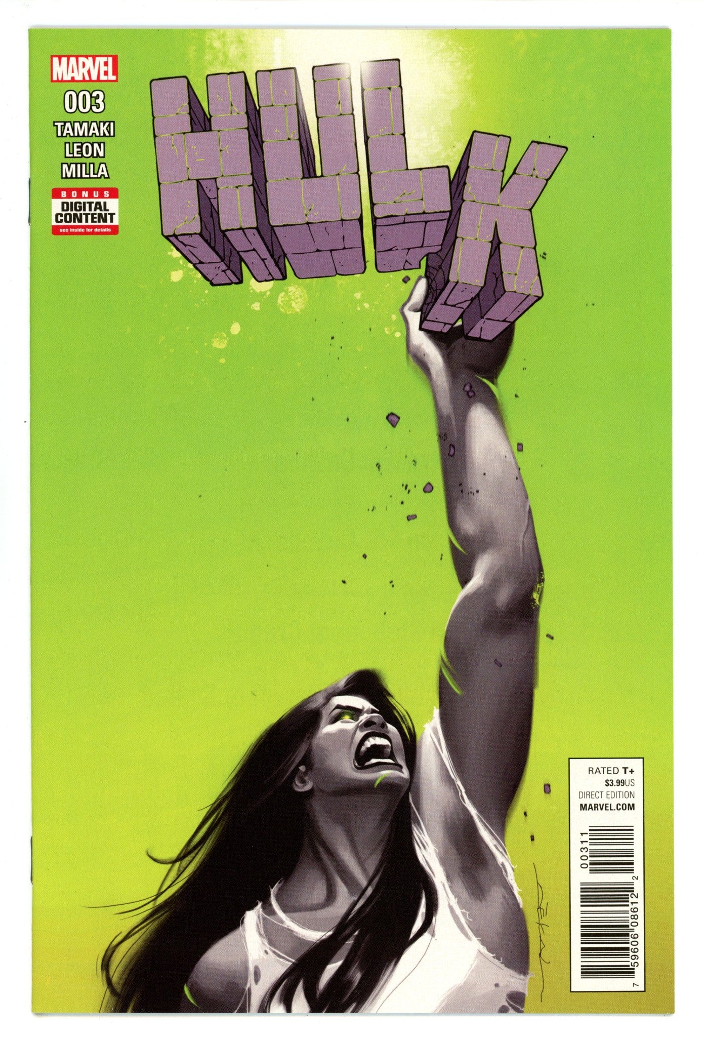 Hulk Vol 3 3 High Grade (2017) 