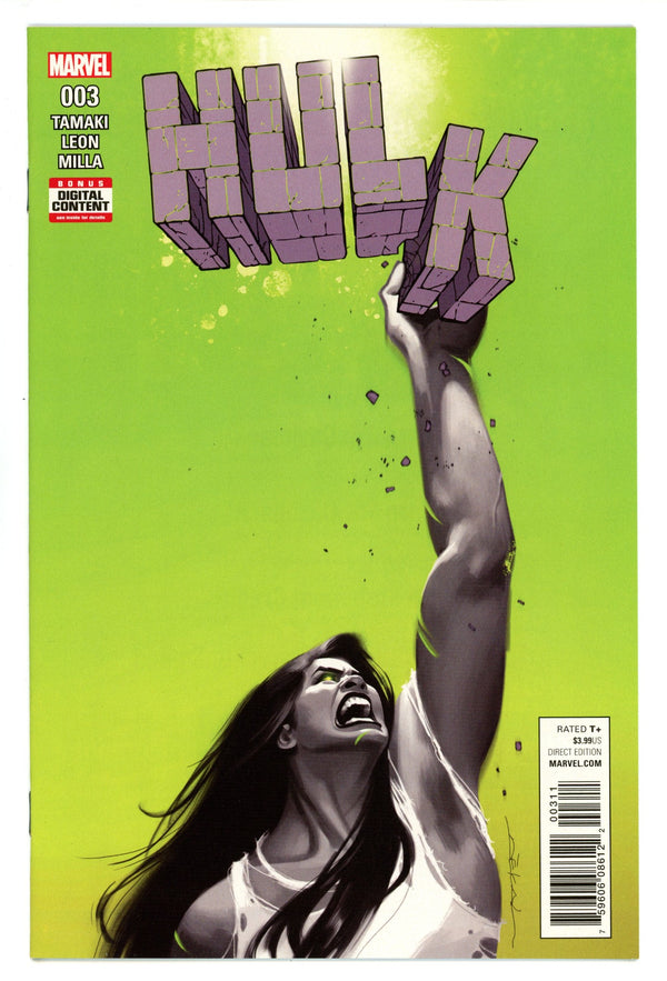 Hulk Vol 3 3 High Grade (2017)