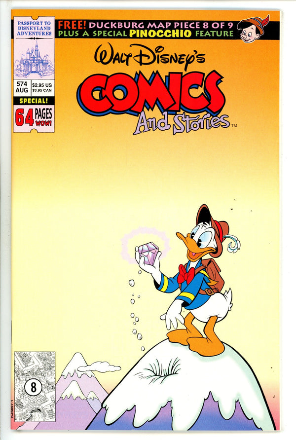 Walt Disney's Comics and Stories 574 NM- (1992)