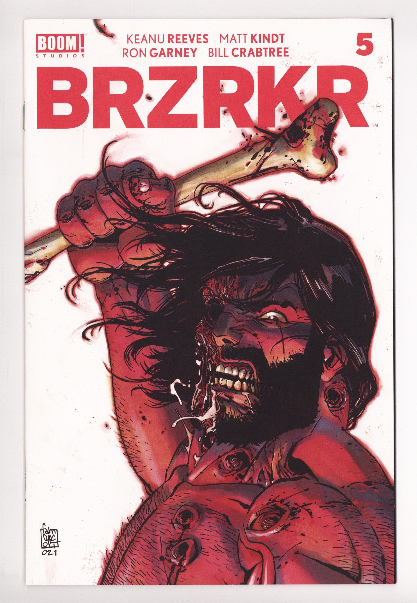 Brzrkr 5 High Grade (2021) Camuncoli Variant 