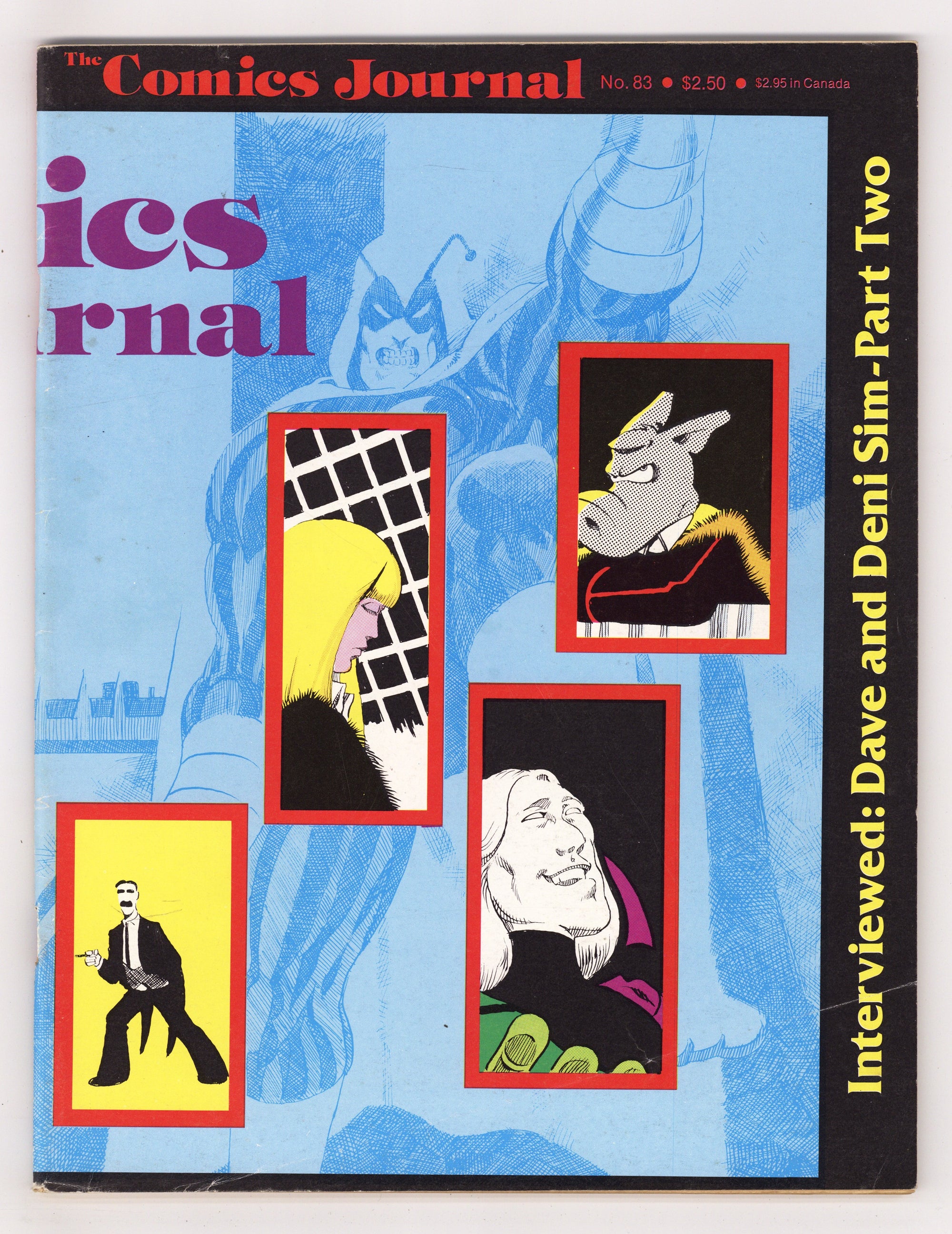 The Comics Journal 83 Low Grade (1983) 