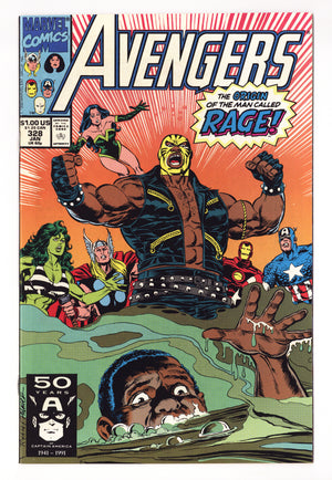 The Avengers Vol 1 328 High Grade (1990)