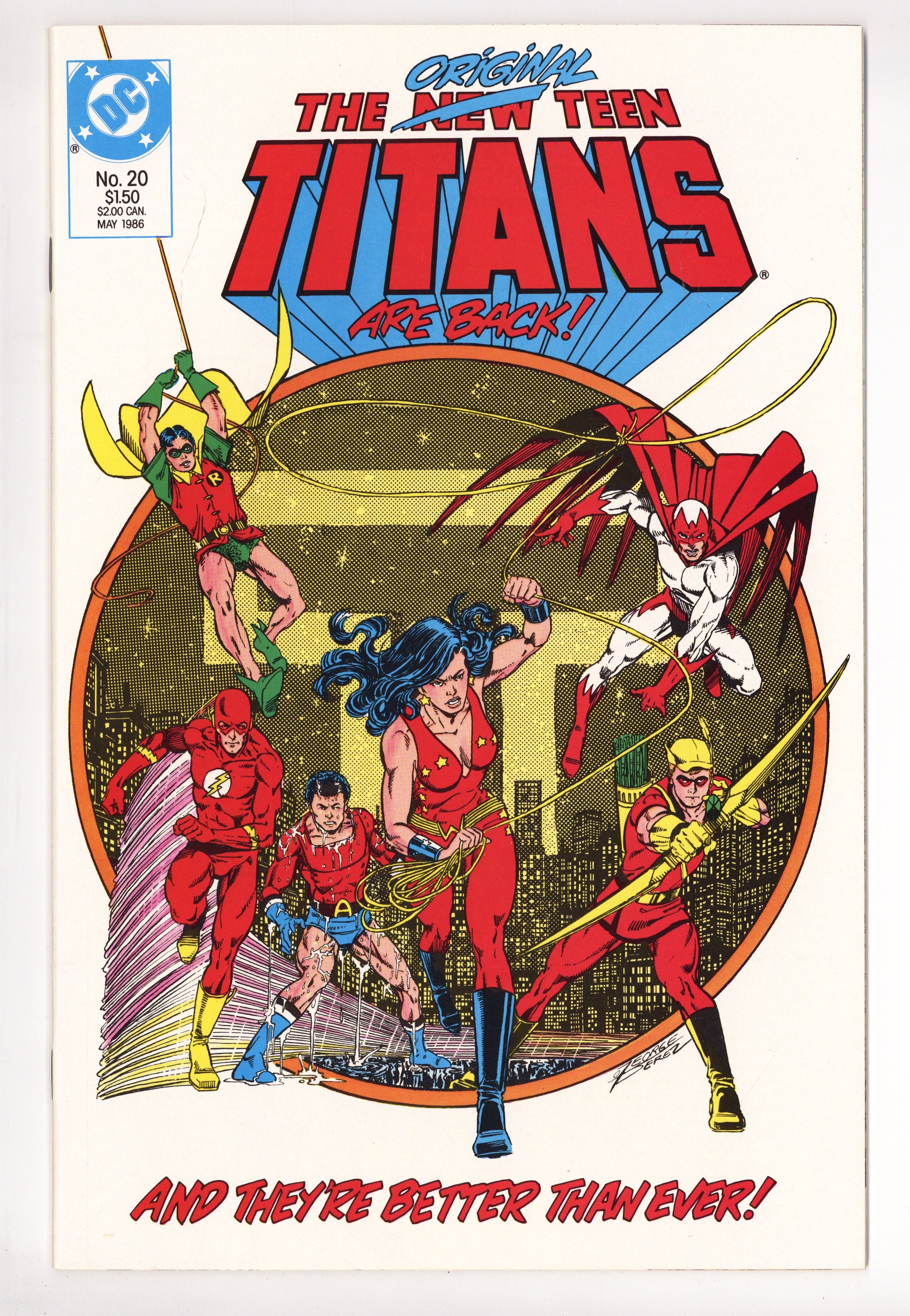 The New Teen Titans Vol 2 20 High Grade (1986) 