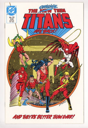 The New Teen Titans Vol 2 20 High Grade (1986)