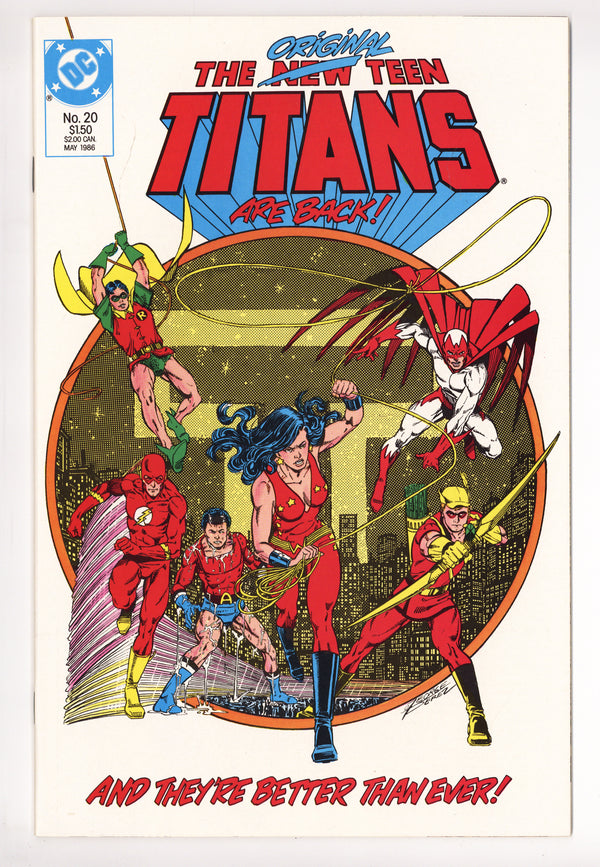 The New Teen Titans Vol 2 20 High Grade (1986)