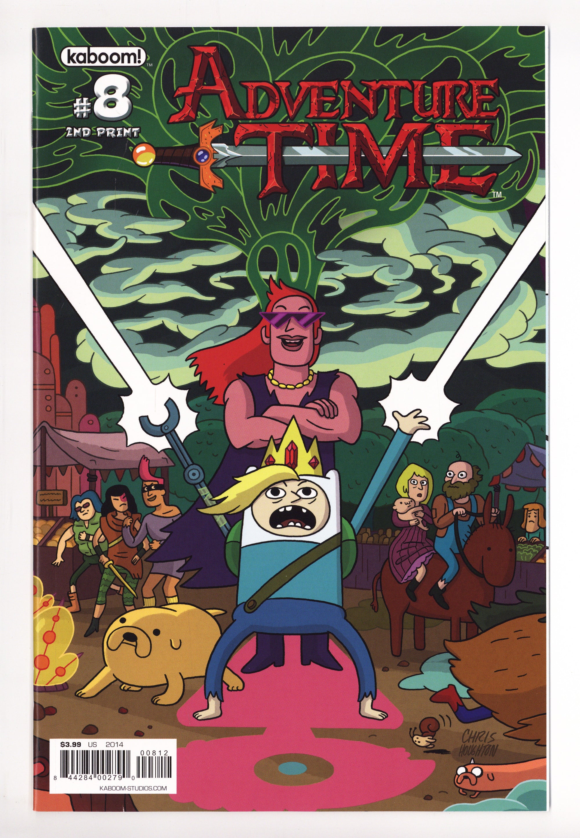 Adventure Time 8 NM- (9.2) (2012) 2nd Print 
