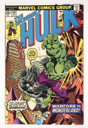The Incredible Hulk Vol 1 195 Mid Grade (1976)